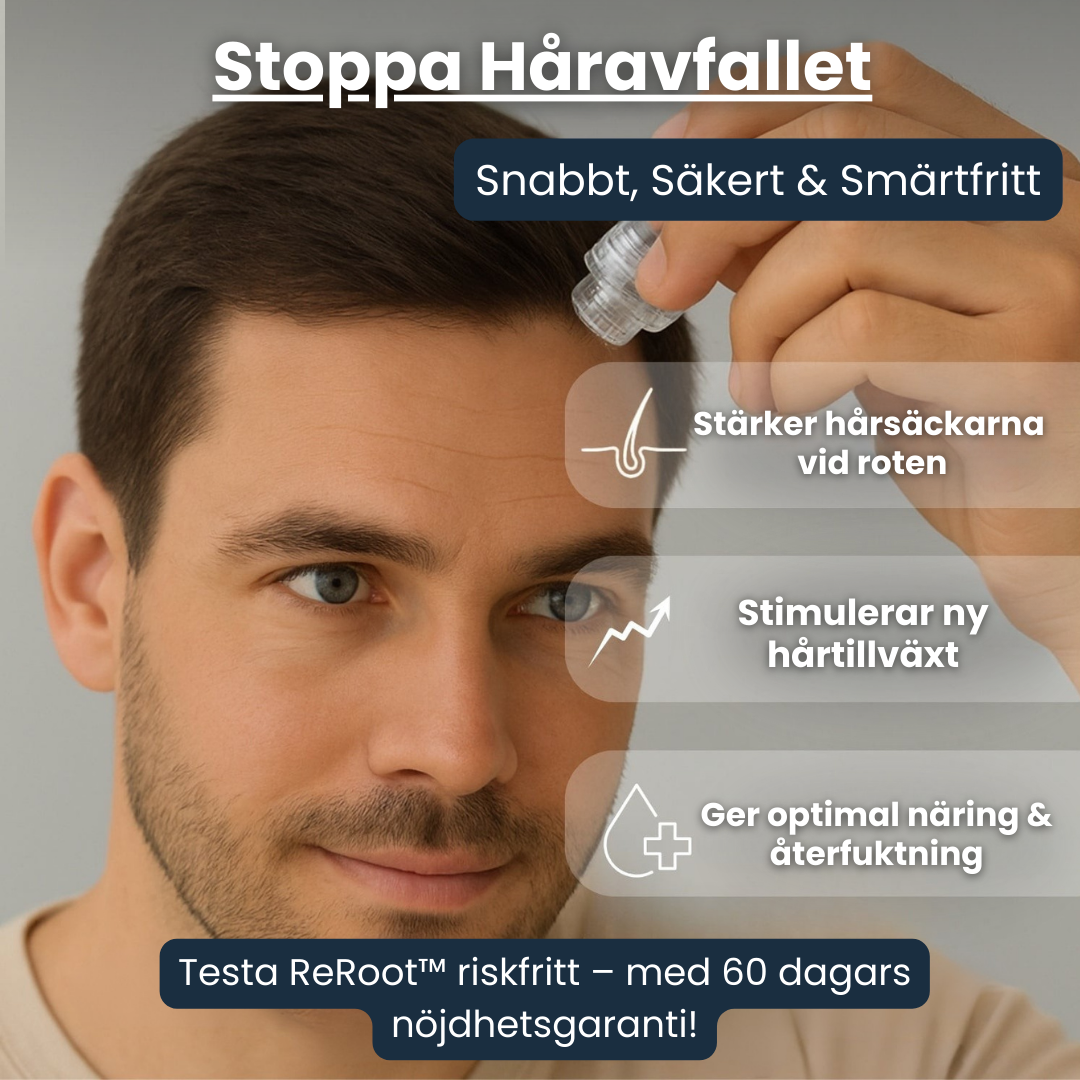 ReRoot™ - Stoppa håravfallet utan dyra klinikbesök